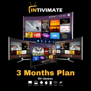 3 Months IPTV Plan Intivimate IPTV Subscription